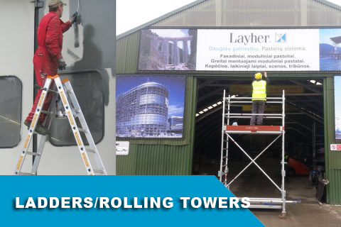 Ladders / Rolling Towers